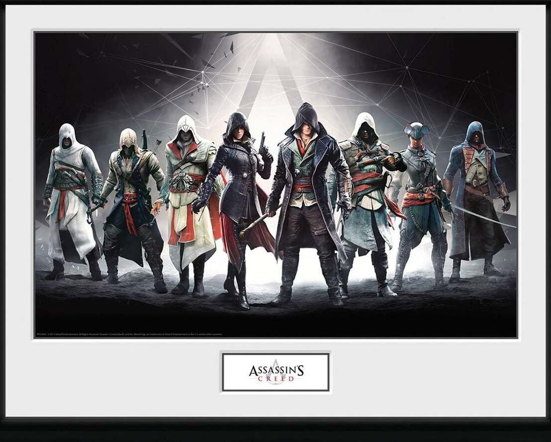 Assassin's Creed Characters Obraz na zeď standard