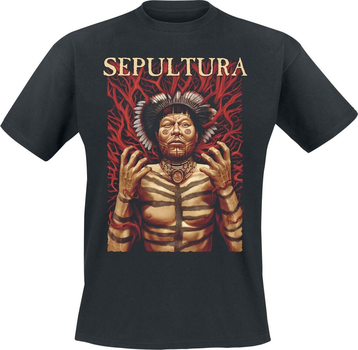 Sepultura Roots Tričko černá