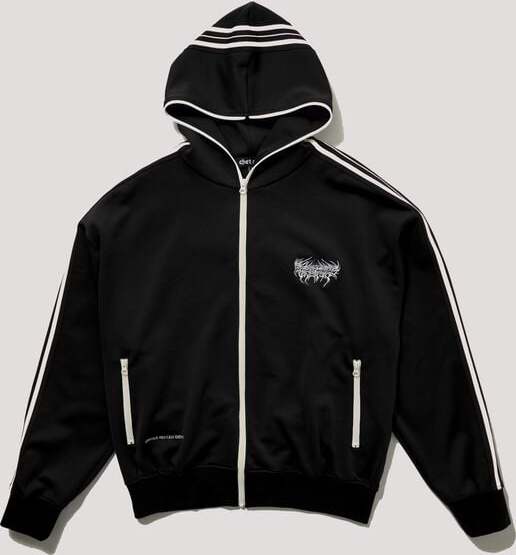Chet Rock Bronx Hoodie Black Tepláková bunda černá