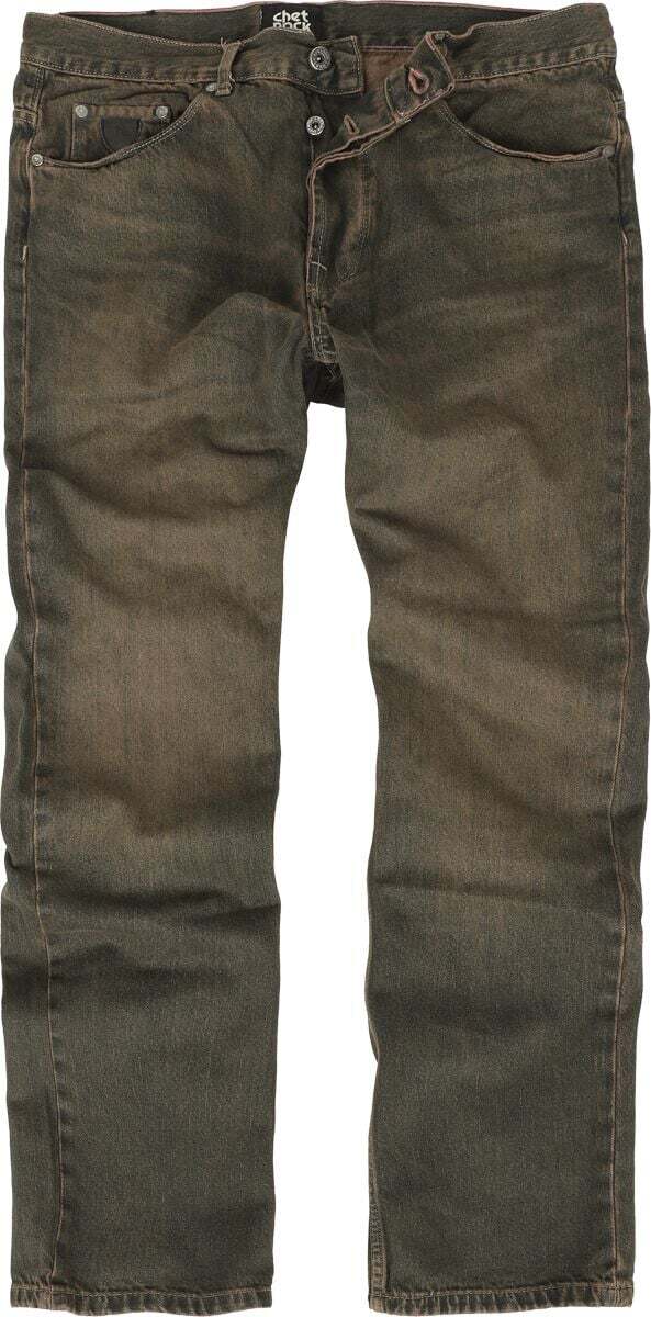 Chet Rock Ringo Jeans Brown Vintage Tint Džíny hnědá
