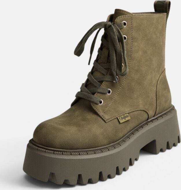 Buffalo Šněrovací boty Aspen boty khaki