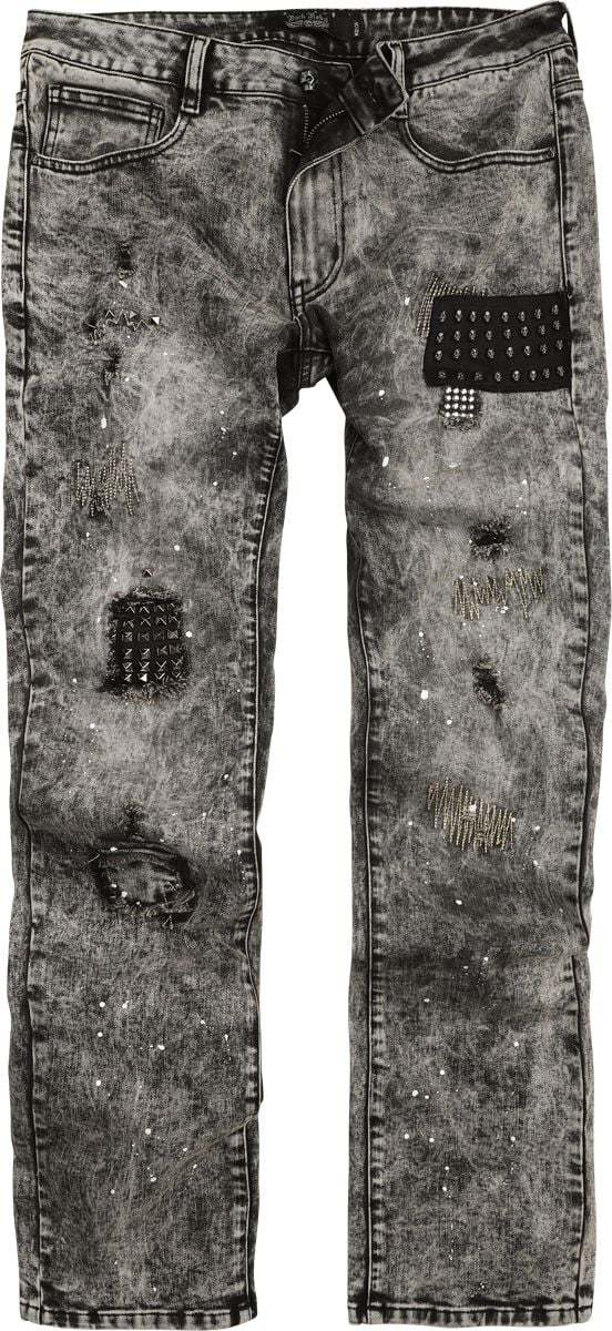 Rock Rebel by EMP Pete (Straight Fit) Džíny černá