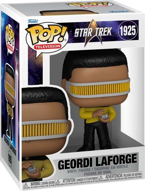 Star Trek Vinylová figurka č.1925 Geordi Laforge Sberatelská postava standard