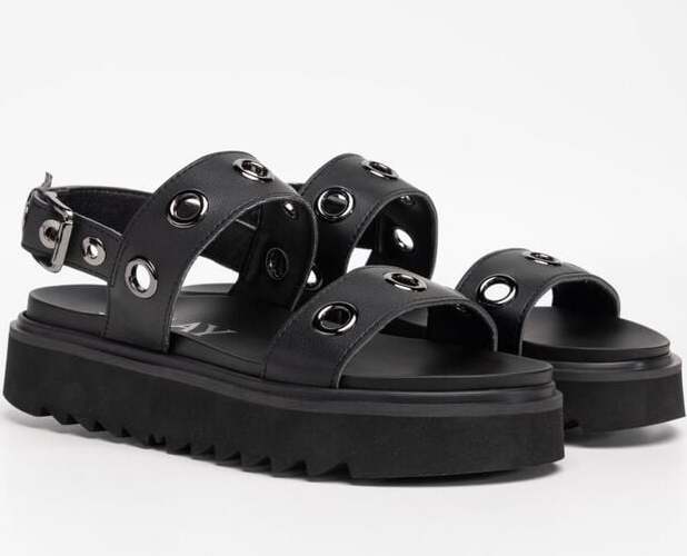 Replay Footwear NEW ALICANTE TOTAL sandály černá