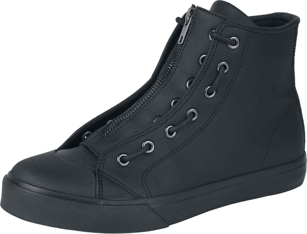 Black Premium by EMP Tenisky z imitace kůže Essential tenisky černá
