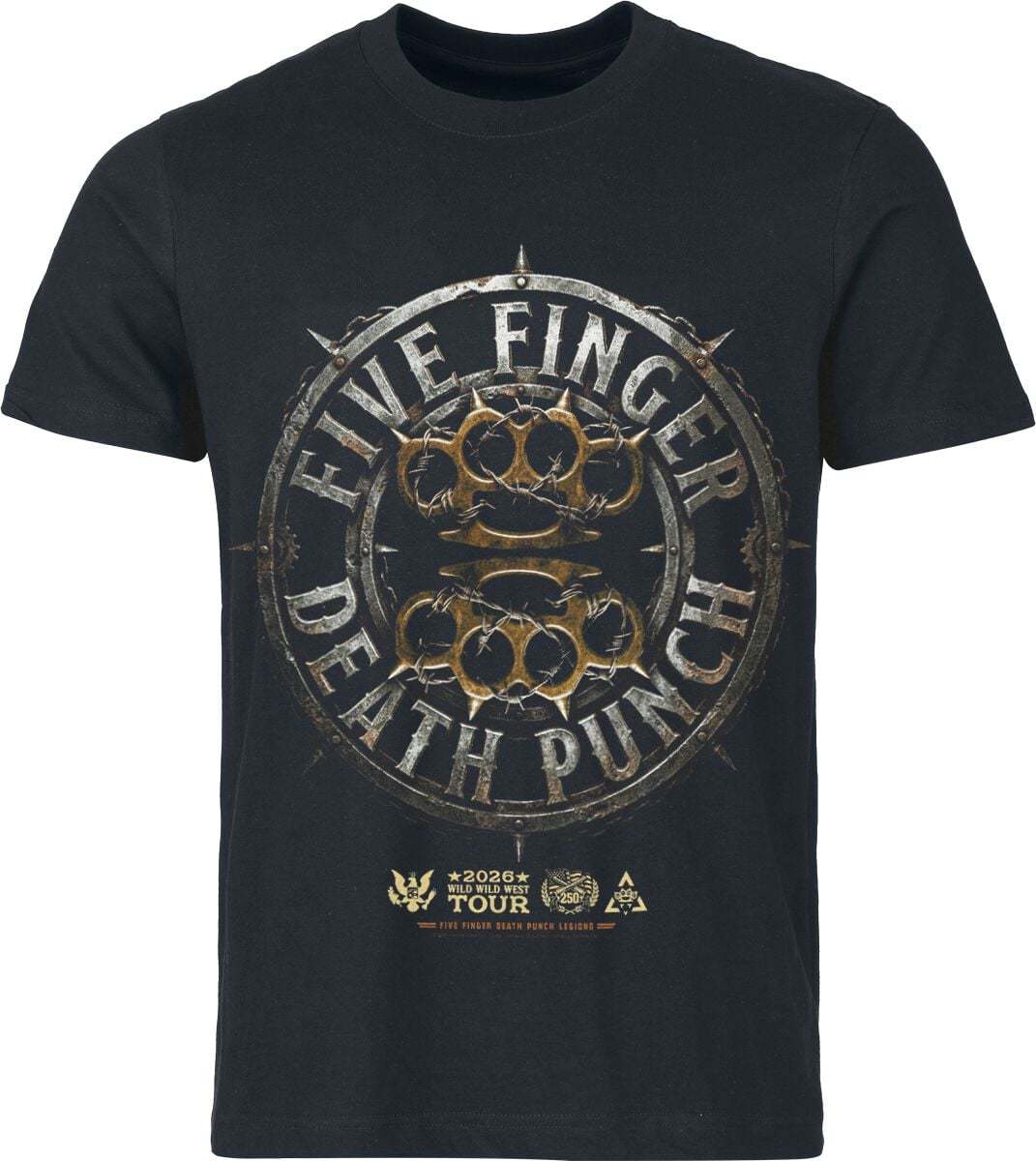 Five Finger Death Punch Knuckles Mock Up 1 Tričko černá