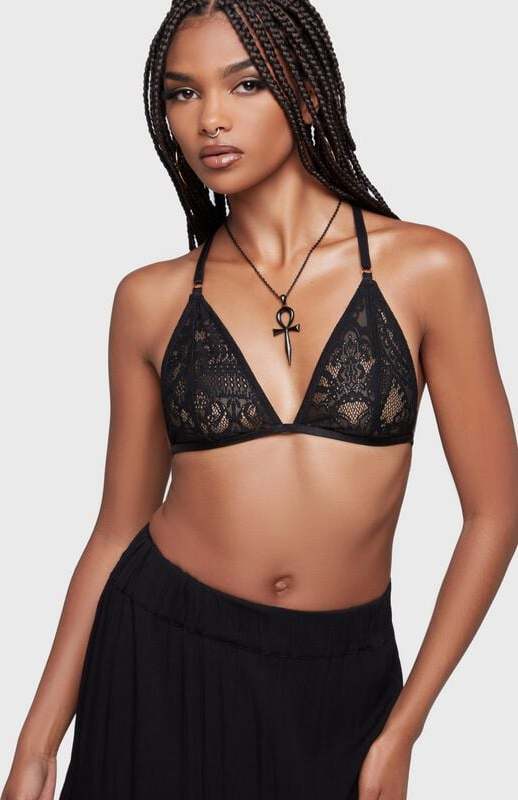 Killstar Braletka Twilight Boho Summer - Moura Korzet černá