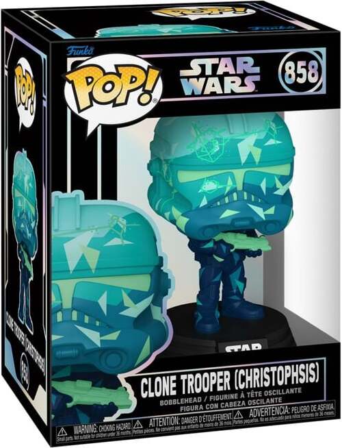 Star Wars Vinylová figurka č.858 Clone Trooper (Christopsis) Sberatelská postava standard