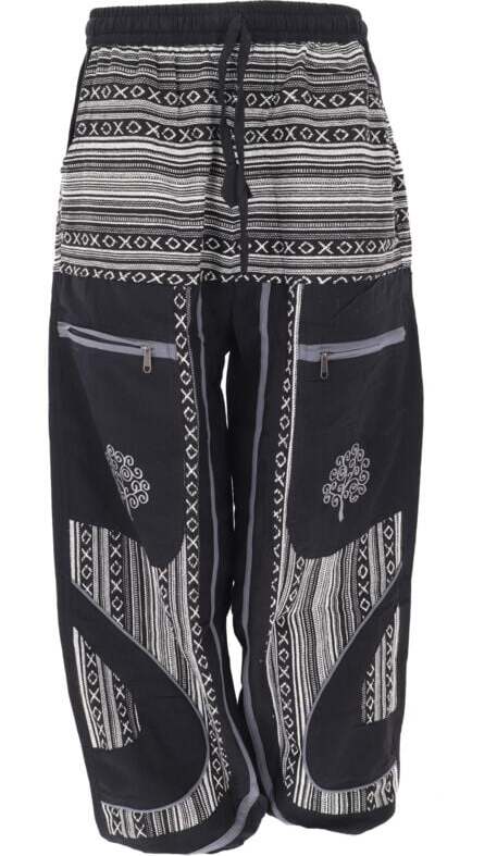 Guru-Shop Goahose, Herren Yoga Hose Kalhoty vícebarevný