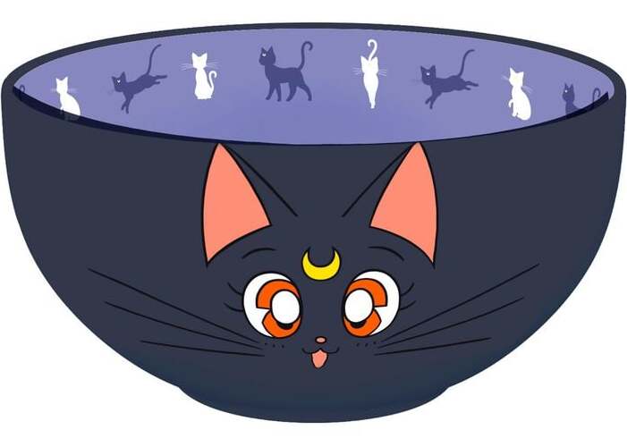 Sailor Moon Luna Cereální miska modrá