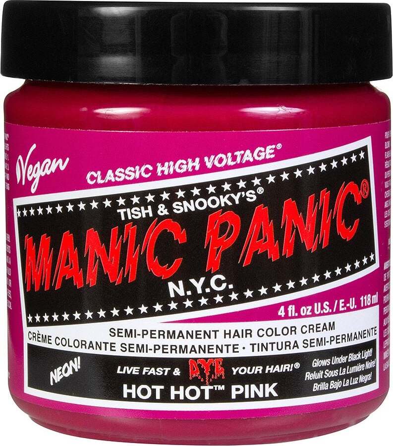 Manic Panic Hot Hot Pink - Classic barva na vlasy růžová