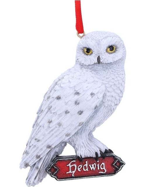 Harry Potter Nemesis Now - Hedwig Vánocní ozdoba - koule standard