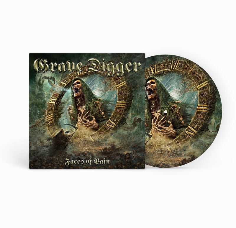 Grave Digger Faces of Pain LP standard