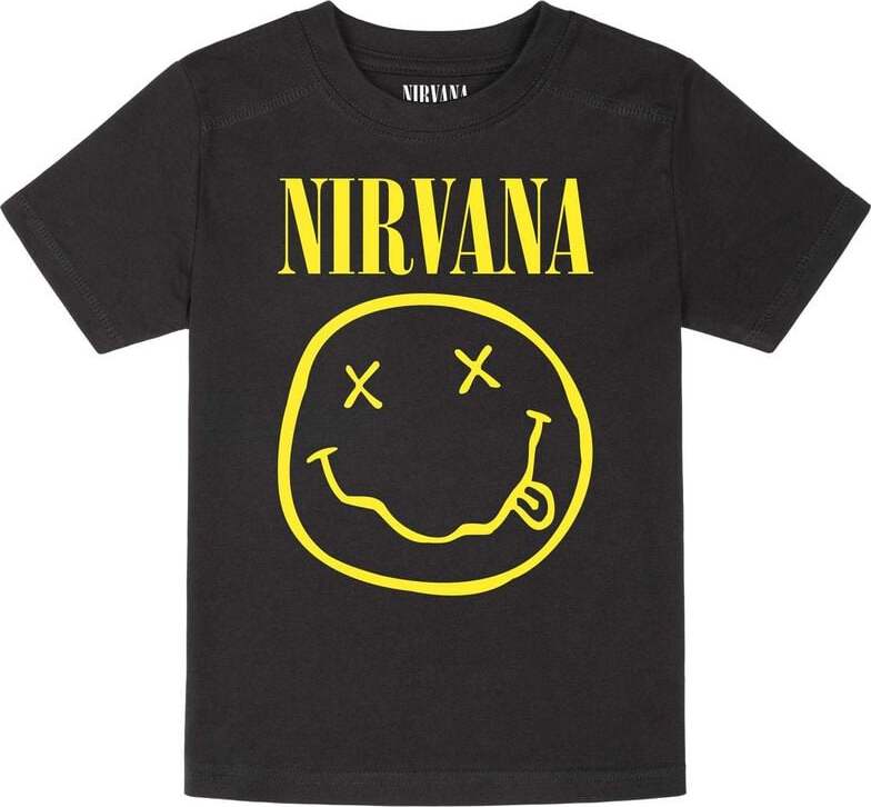 Nirvana Metal-Kids - Smiley Kids detské tricko černá