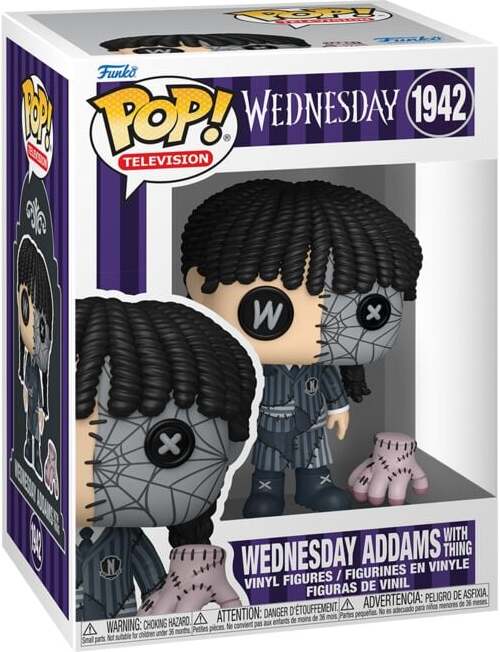 Wednesday Vinylová figurka č.1942 Wednesday Addams with Thing Sberatelská postava standard