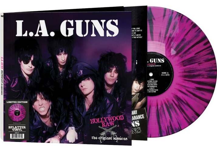 L.A. Guns Hollywood Raw - The Original Sessions LP standard
