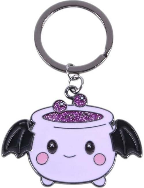 Halloween (Fun) Pastel Batbrew Cauldron Klíčenka standard