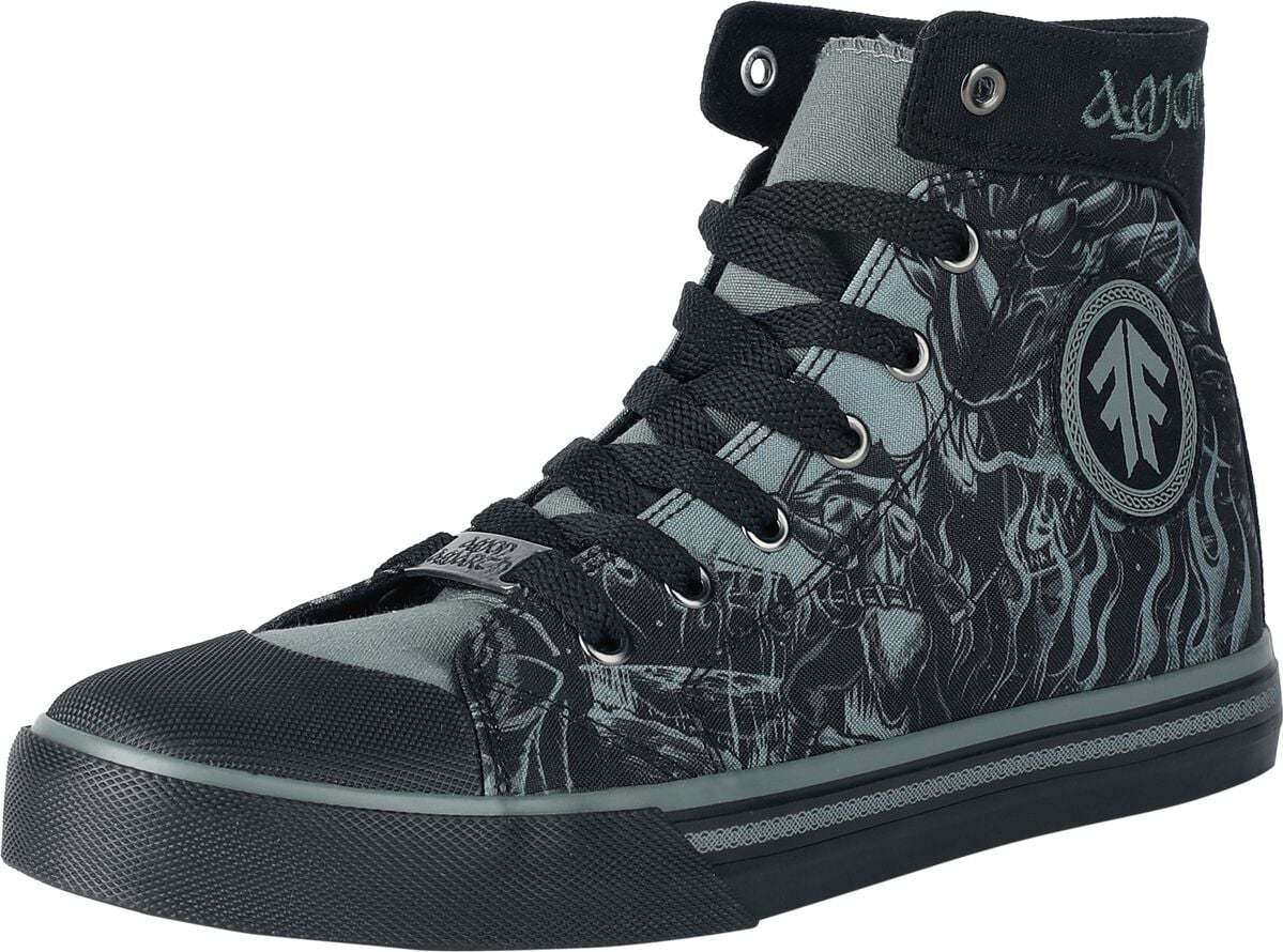 Amon Amarth EMP Signature Collection tenisky černá/petrolejová