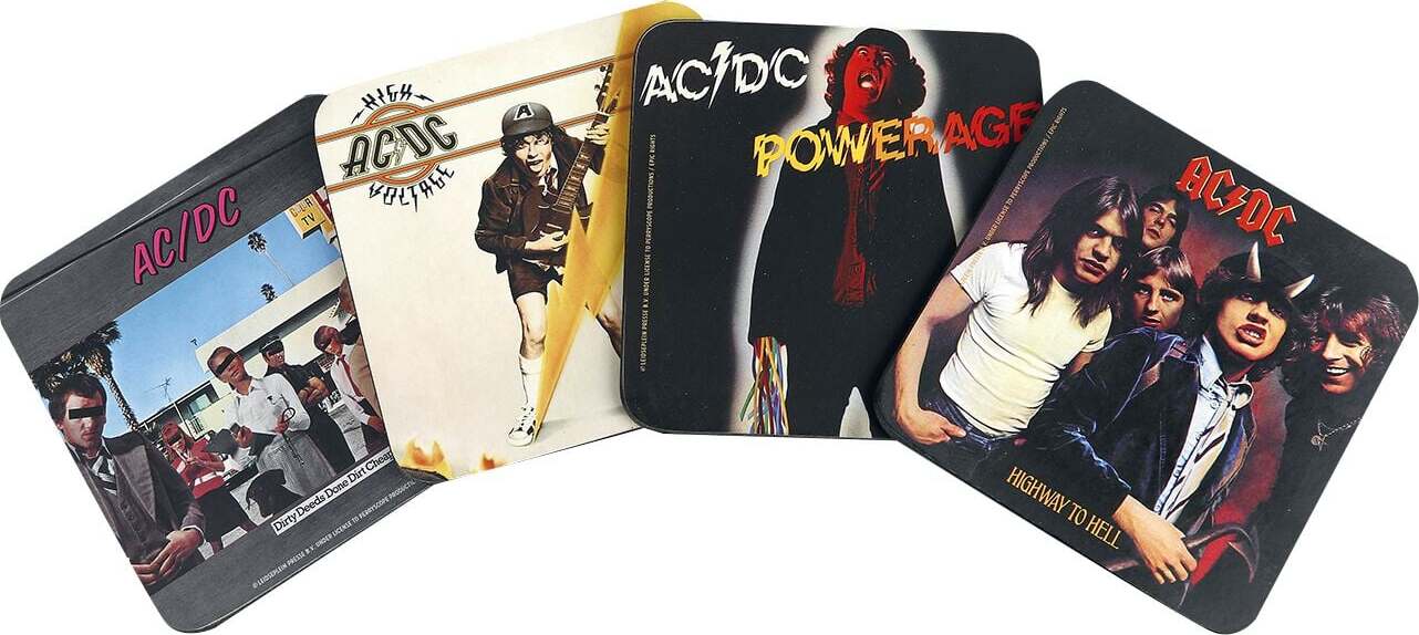 AC/DC Untersetzer Podtácek standard