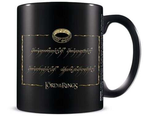 Pán prstenů One Ring Hrnek cerná/zlatá