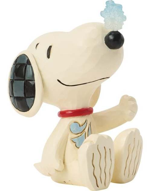 Peanuts Figurka Snoopy se sněhovou vločkou Sberatelská postava vícebarevný