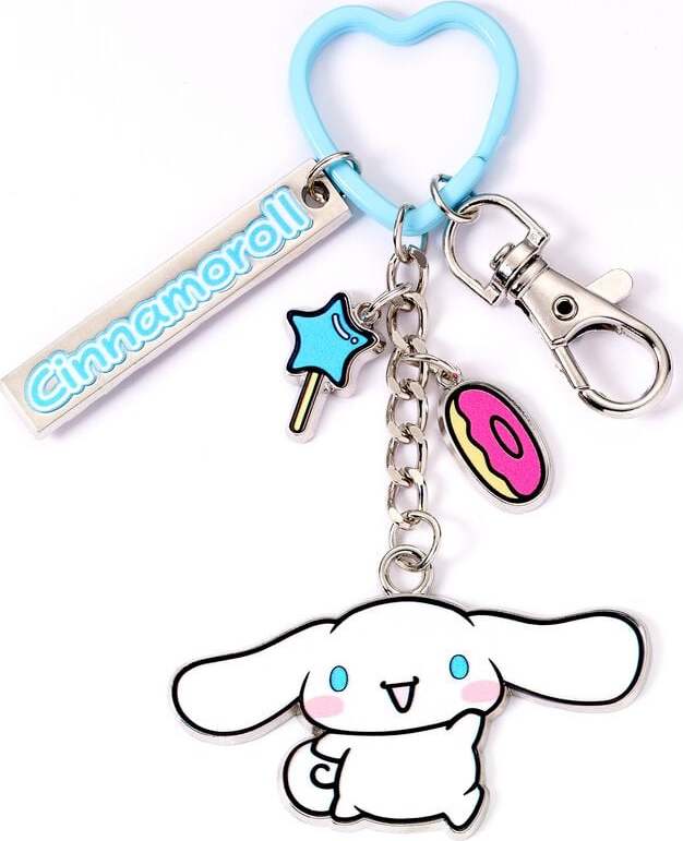 Hello Kitty Cinnamoroll Klíčenka vícebarevný