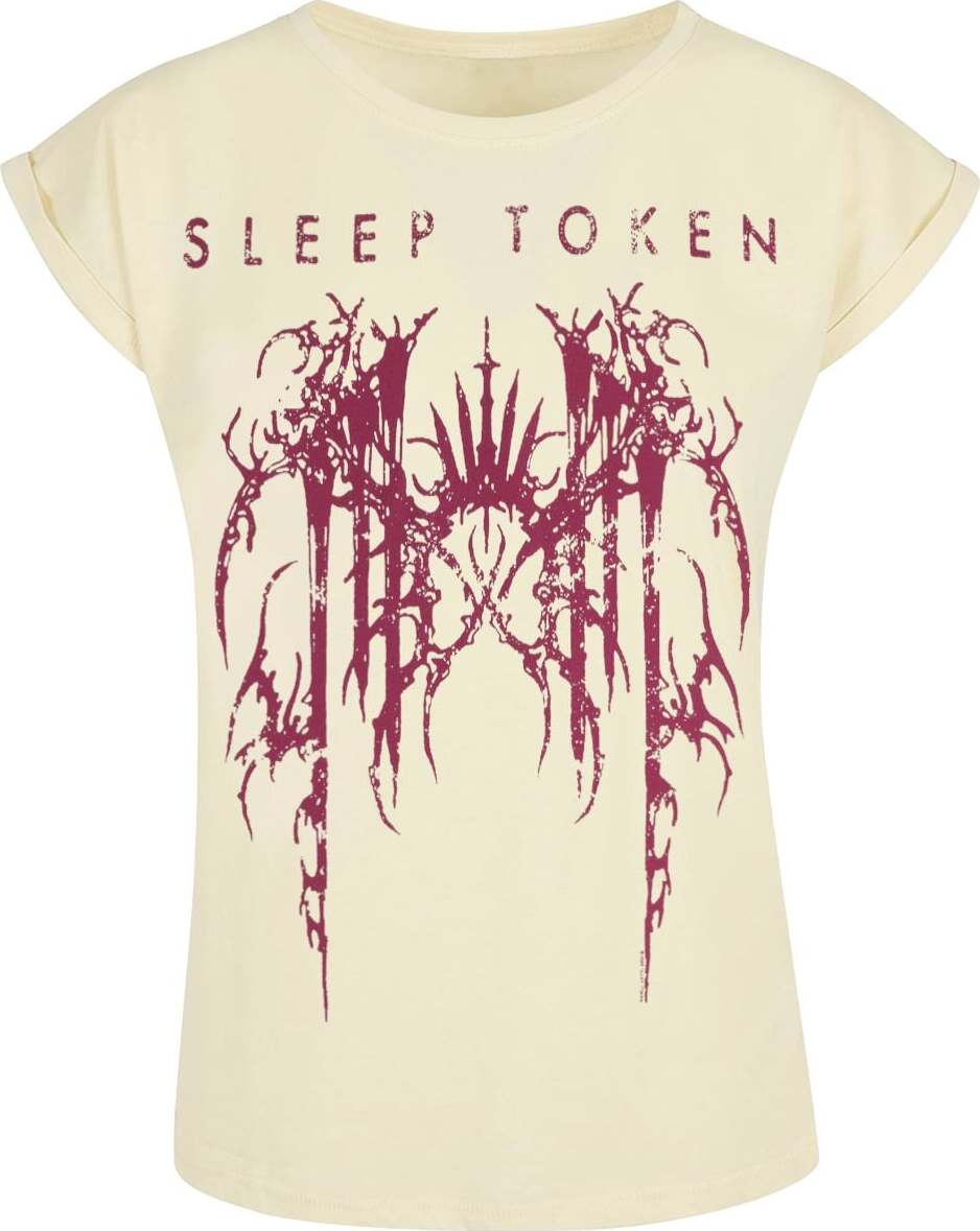 Sleep Token Grunge Logo Dámské tričko bílá