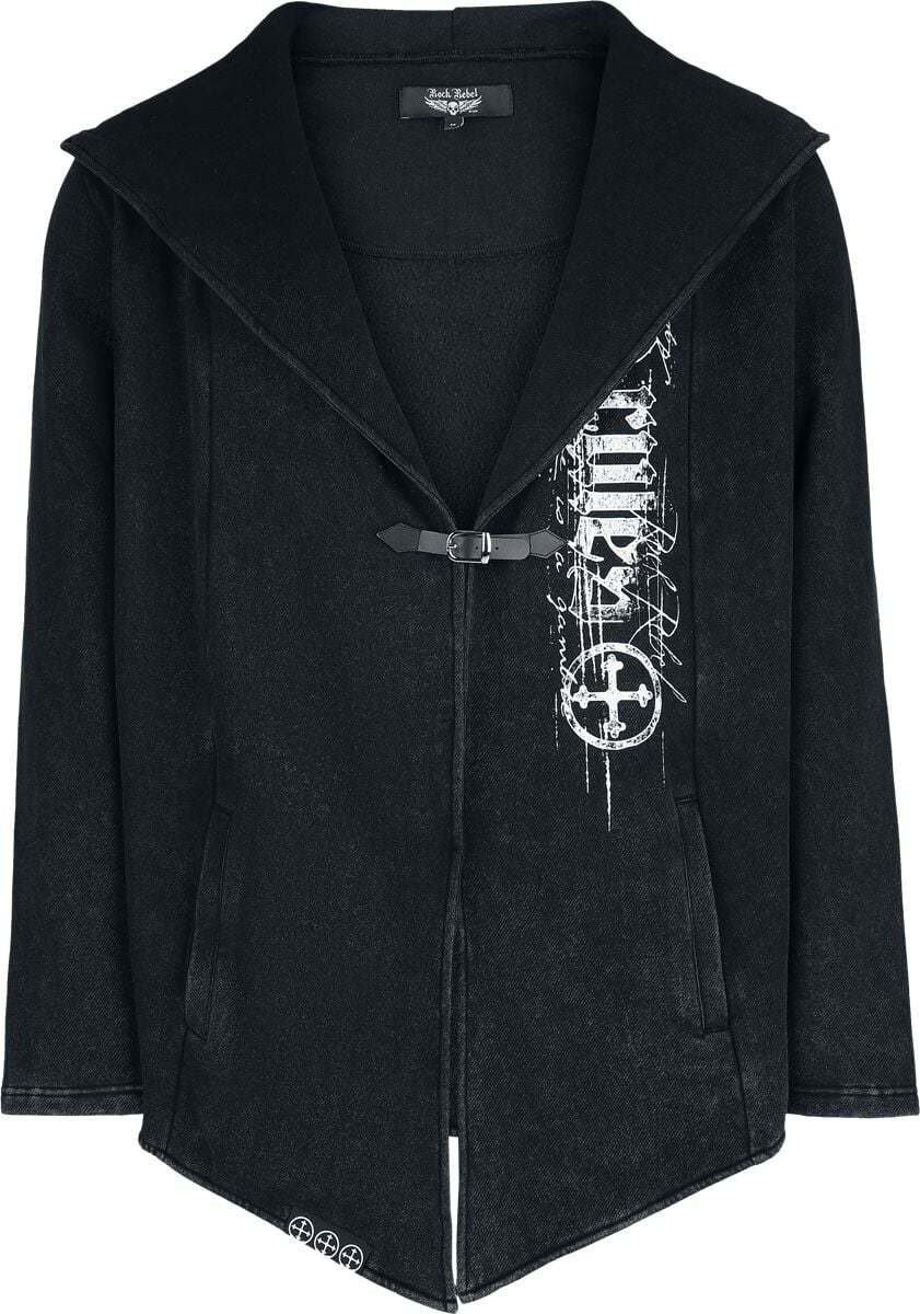 Rock Rebel by EMP Rebels & Reapers Cardigan černá