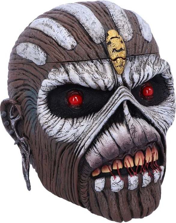Iron Maiden The Book of Souls Head Box dekorace lebka standard