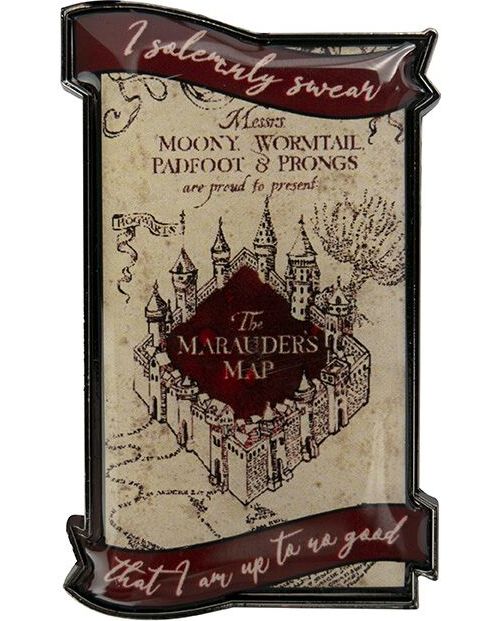 Harry Potter Magnetka Marauder´s Map Magnetka na lednici vícebarevný