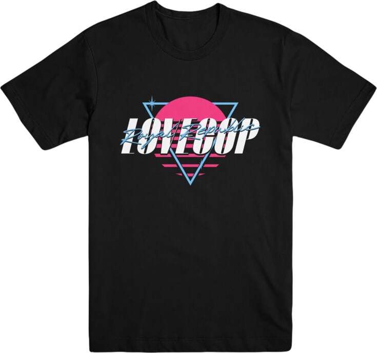 Royal Republic Love Cop Tričko černá
