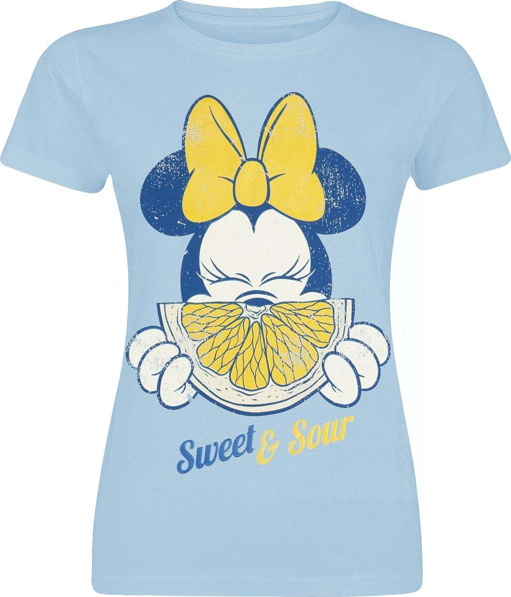 Mickey & Minnie Mouse Minnie Sweet & Sour Dámské tričko modrá