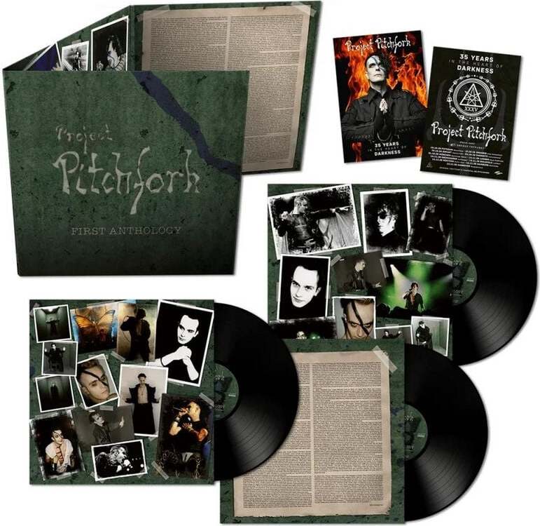 Project Pitchfork First Anthology (35th Anniversary Edition) 3-LP standard