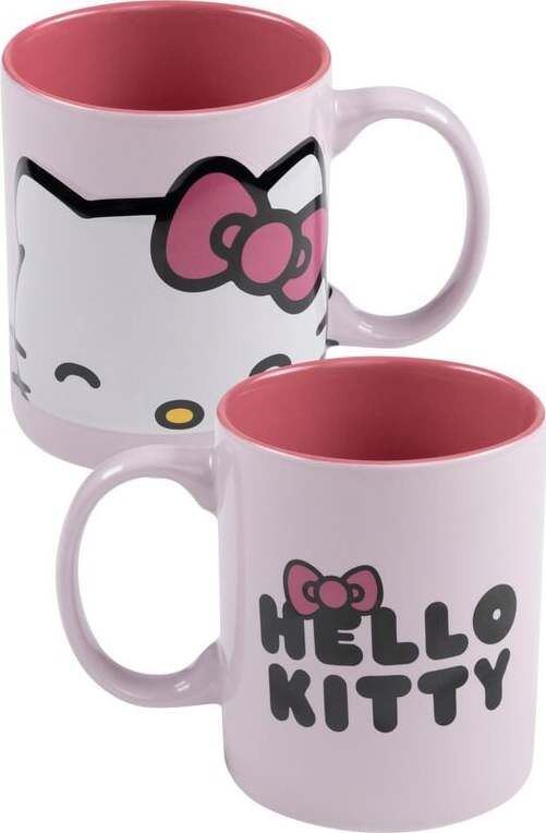 Hello Kitty Hello Kitty - 3D - Schleife Hrnek vícebarevný