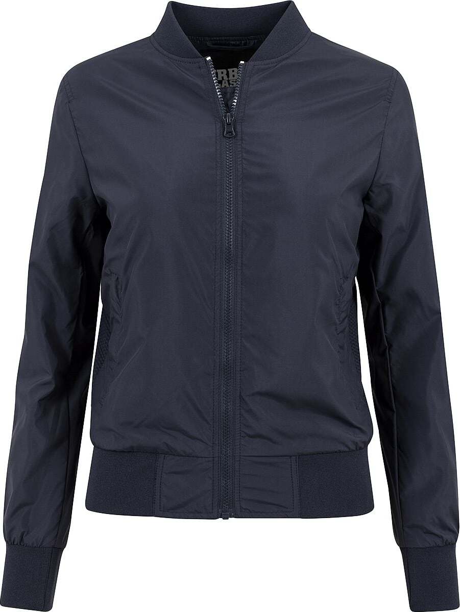 Urban Classics Ladies Light Bomber Jacket Dámská bunda námořnická modrá