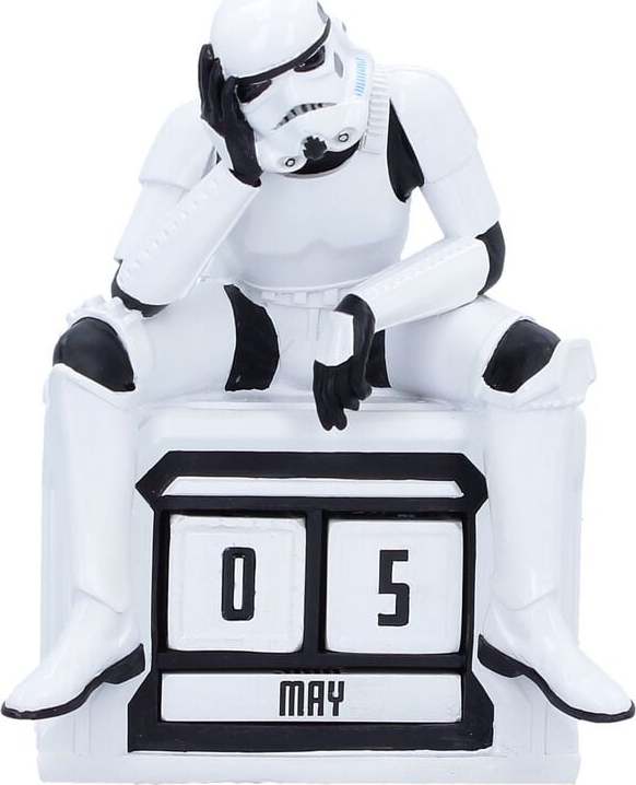 Original Stormtrooper Nemesis Now - What a Day - Ewiger Kalender Stolní kalendář standard
