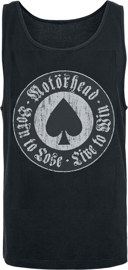 Motörhead Born To Lose Tank top černá