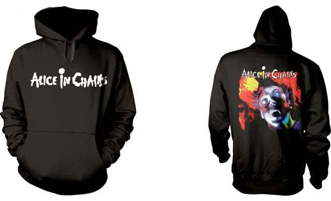 Alice In Chains Facelift Mikina s kapucí černá