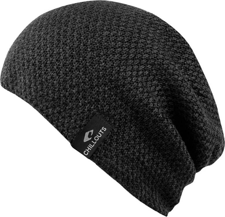 Chillouts Osaka Hat Beanie čepice tmavě šedá