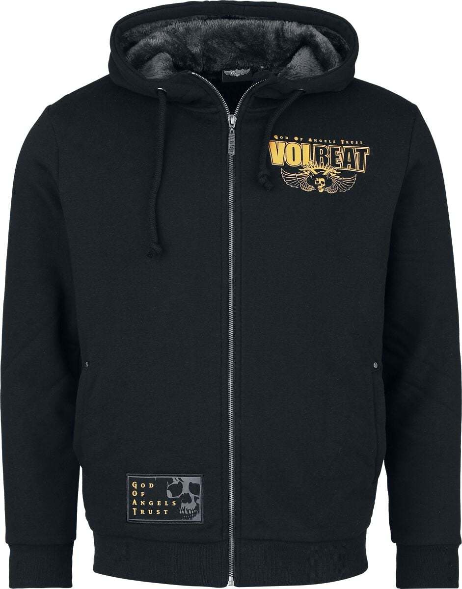 Volbeat EMP Signature Collection Mikina s kapucí na zip černá