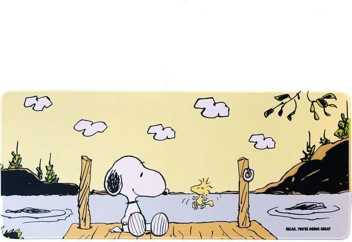Peanuts Snoopy podložka pod myš vícebarevný