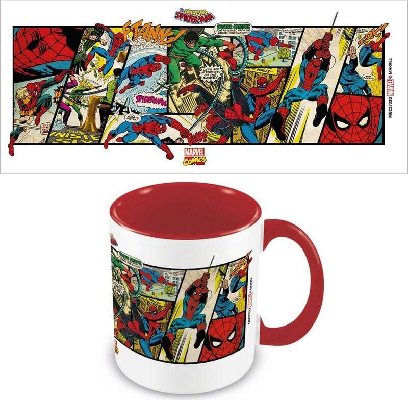Marvel Comics - Spider-Man Panels Hrnek standard