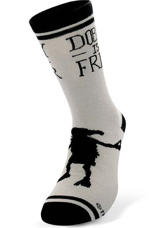 Harry Potter Dobby Ponožky cerná/šedá