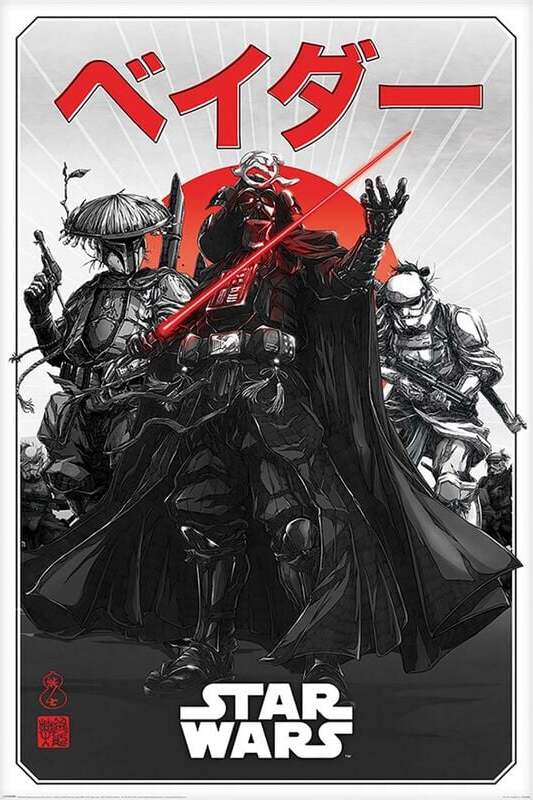 Star Wars Visions (Da-ku Saido) plakát standard
