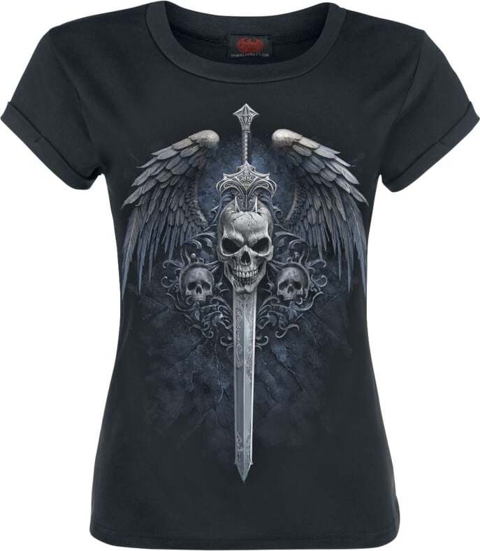 Spiral Tričko Angel Sword Dámské tričko černá