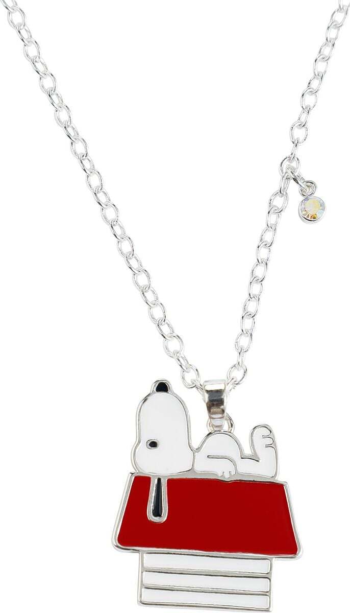 Peanuts Snoopy Náhrdelník - řetízek stríbrná