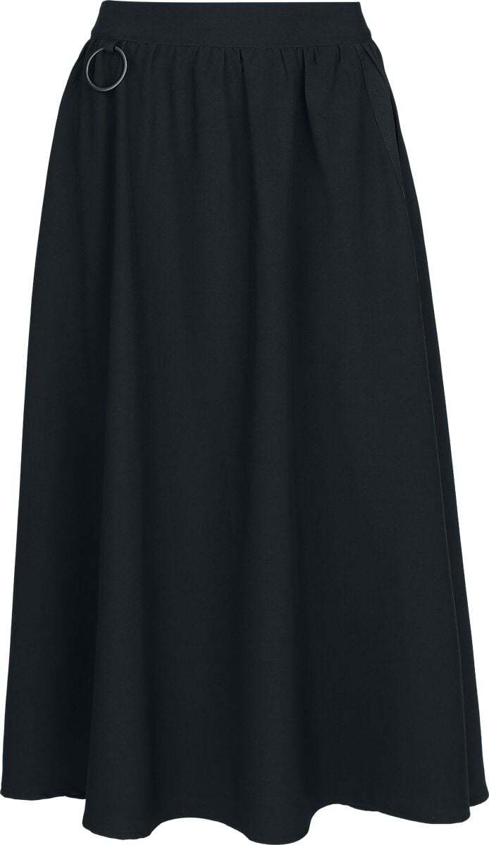 KIHILIST by KILLSTAR Eryssa Midi Skirt Sukně černá