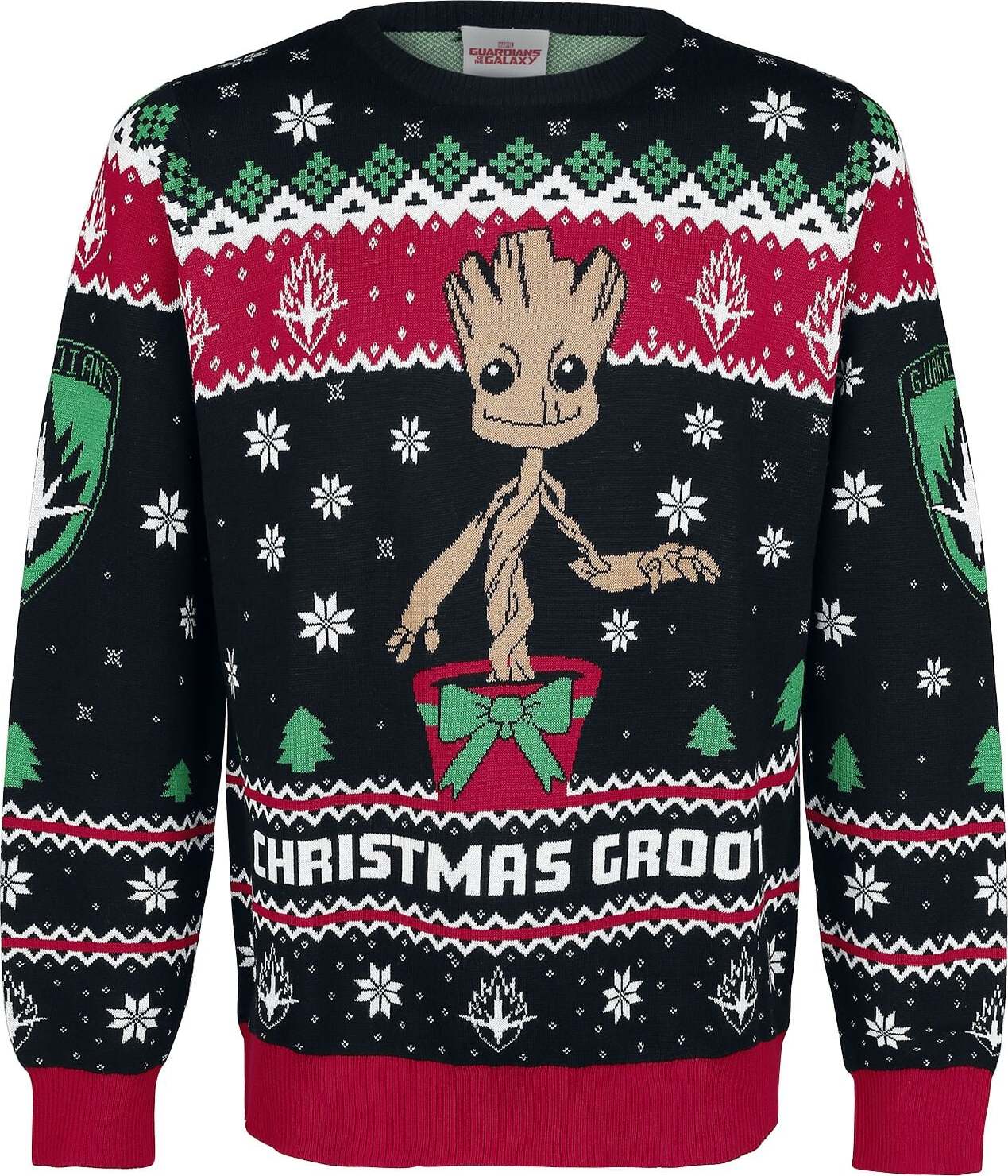 Strážci galaxie Groot Pletený svetr vícebarevný
