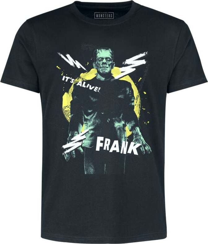 Universal Monsters Frankenstein - It´s Alive Tričko černá