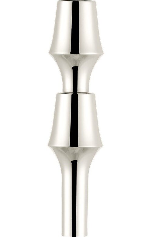 Kovová váza v leskle stříbrné barvě (výška 11 cm) BMF – STOFF Nagel